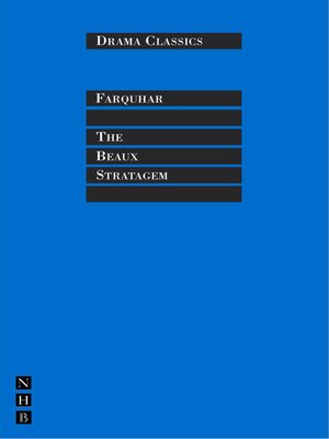 cover image of The Beaux Stratagem